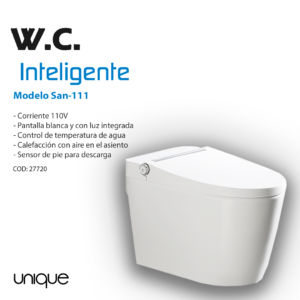 W.C. Inteligente One Piece Elongado Unique